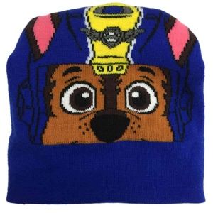 Little Boys Paw Patrol Chase Reversible Knit Hat /& Gloves